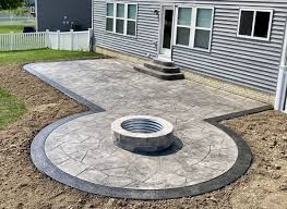 Stamped Concrete in Celina project 4